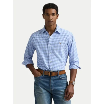 Zdjęcie Polo Ralph Lauren Koszula 710853129002 Błękitny Custom Fit