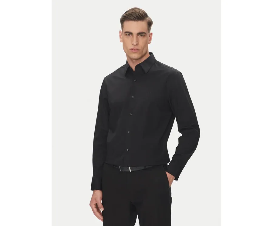 obrazek 1 Calvin Klein Koszula LV04LB148G Czarny Slim Fit
