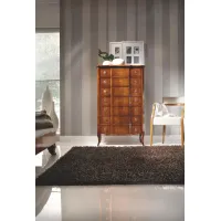 Zdjęcie Luksusowa komoda do sypialni wykonana z drewna orzechowego