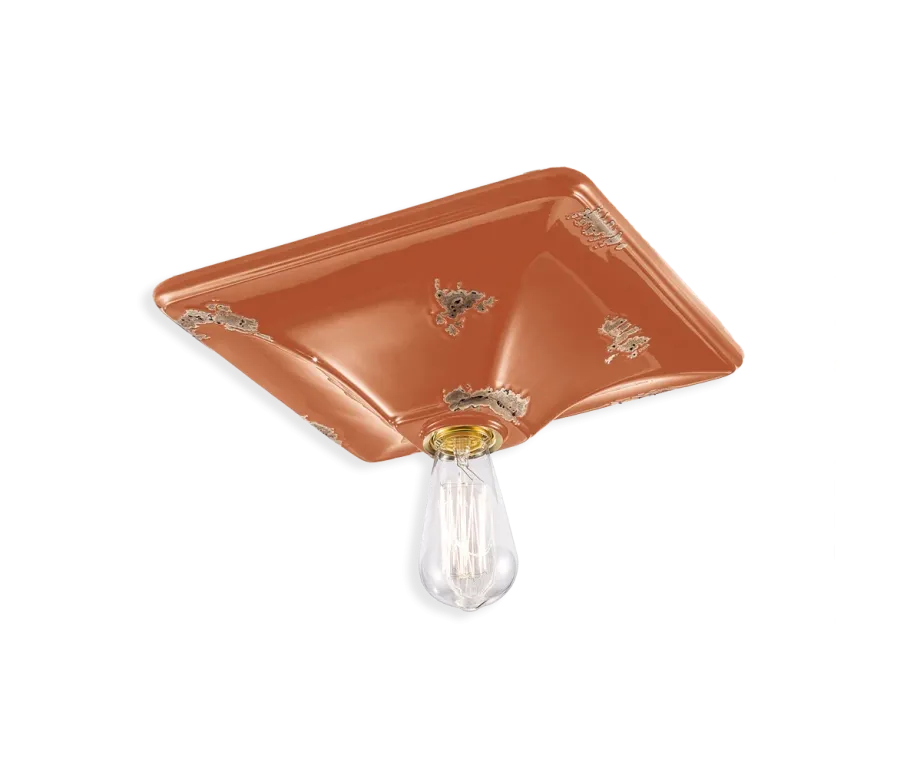 obrazek 3 Włoska plafoniera w stylu vintage o minimalistycznym designie