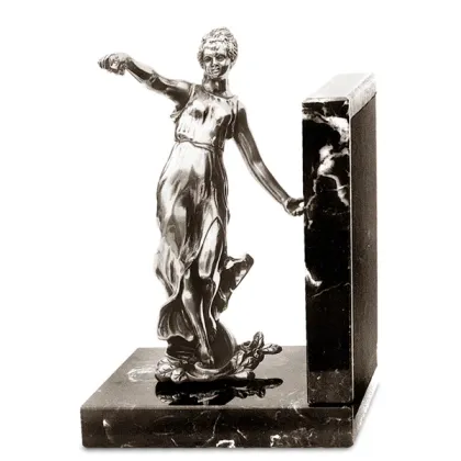 Zdjęcie Elegancka podpórka na książki z figurą kobiety