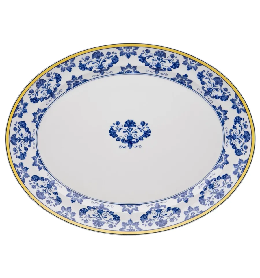obrazek 8 Duży porcelanowy zestaw obiadowy z kolekcji Castelo Branco inspirowanej wyjątkowym haftem Castelo Branco - Vista Alegre