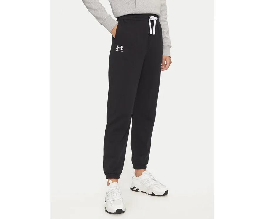 obrazek 1 Under Armour Spodnie dresowe Ua Rival 1382735 Czarny Loose Fit
