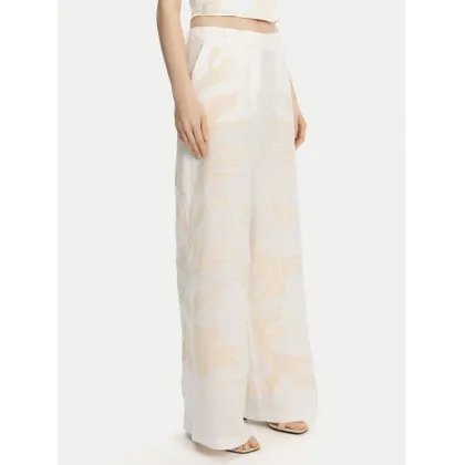 Zdjęcie Marella Spodnie materiałowe Kadiak 2513131212 Biały Wide Leg