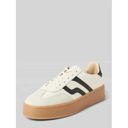 Zdjęcie Sneakersy ze skóry z detalem z logo model ‘CUZMANI’