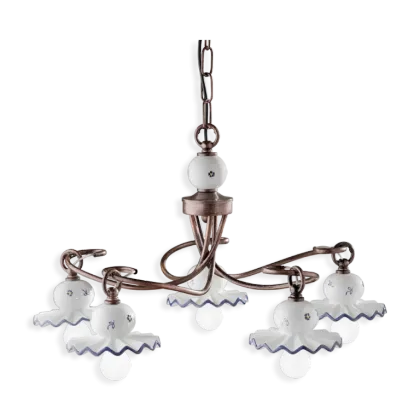 Zdjęcie Wyjątkowy włoski klasyczny żyrandol Roma