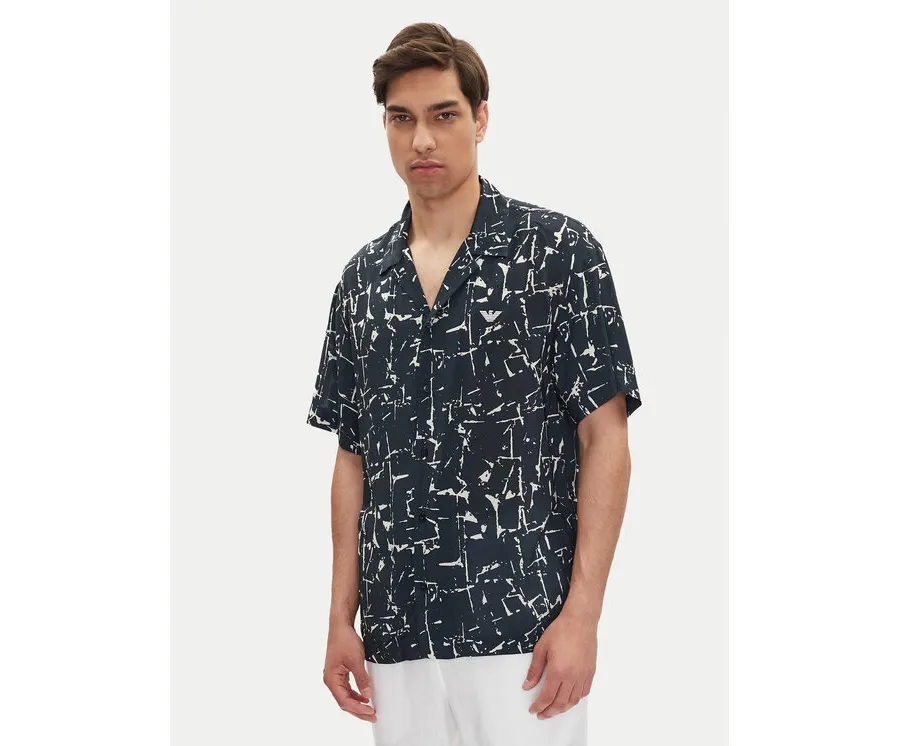 obrazek 1 Emporio Armani Koszula EM000593 AF12351 FB070 Granatowy Regular Fit