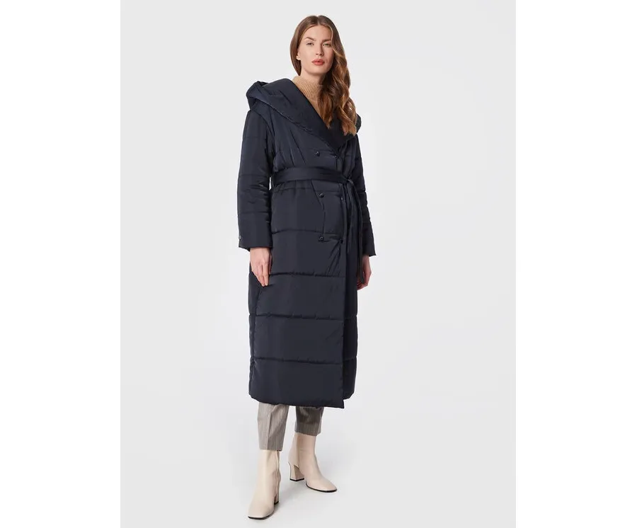 obrazek 1 Peserico Kurtka zimowa E23377A Granatowy Regular Fit