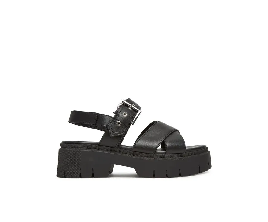 obrazek 1 HUGO Sandały Kris_Sandal_BKNA 50542072 Czarny