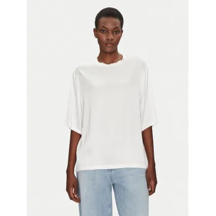Zdjęcie ViCOLO Bluzka TD0013 Biały Relaxed Fit