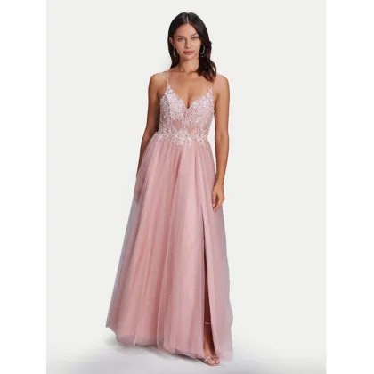 Zdjęcie Swing Sukienka wieczorowa 5AH013HK Różowy Slim Fit Hey Kyla