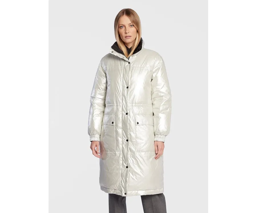 obrazek 1 Bruuns Bazaar Kurtka puchowa Lovisa BBW2993 Biały Regular Fit