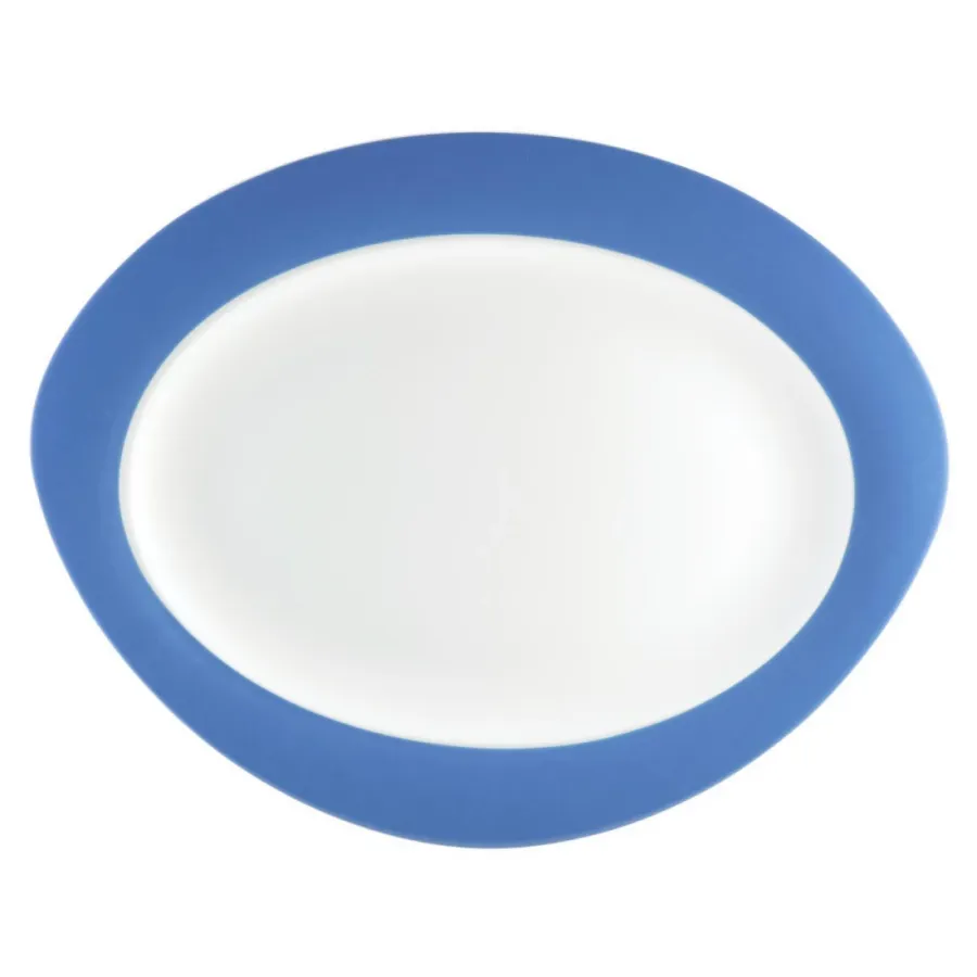 obrazek 1 Wyjątkowy owalny półmisek z porcelany 35x27 cm - Seltmann Weiden