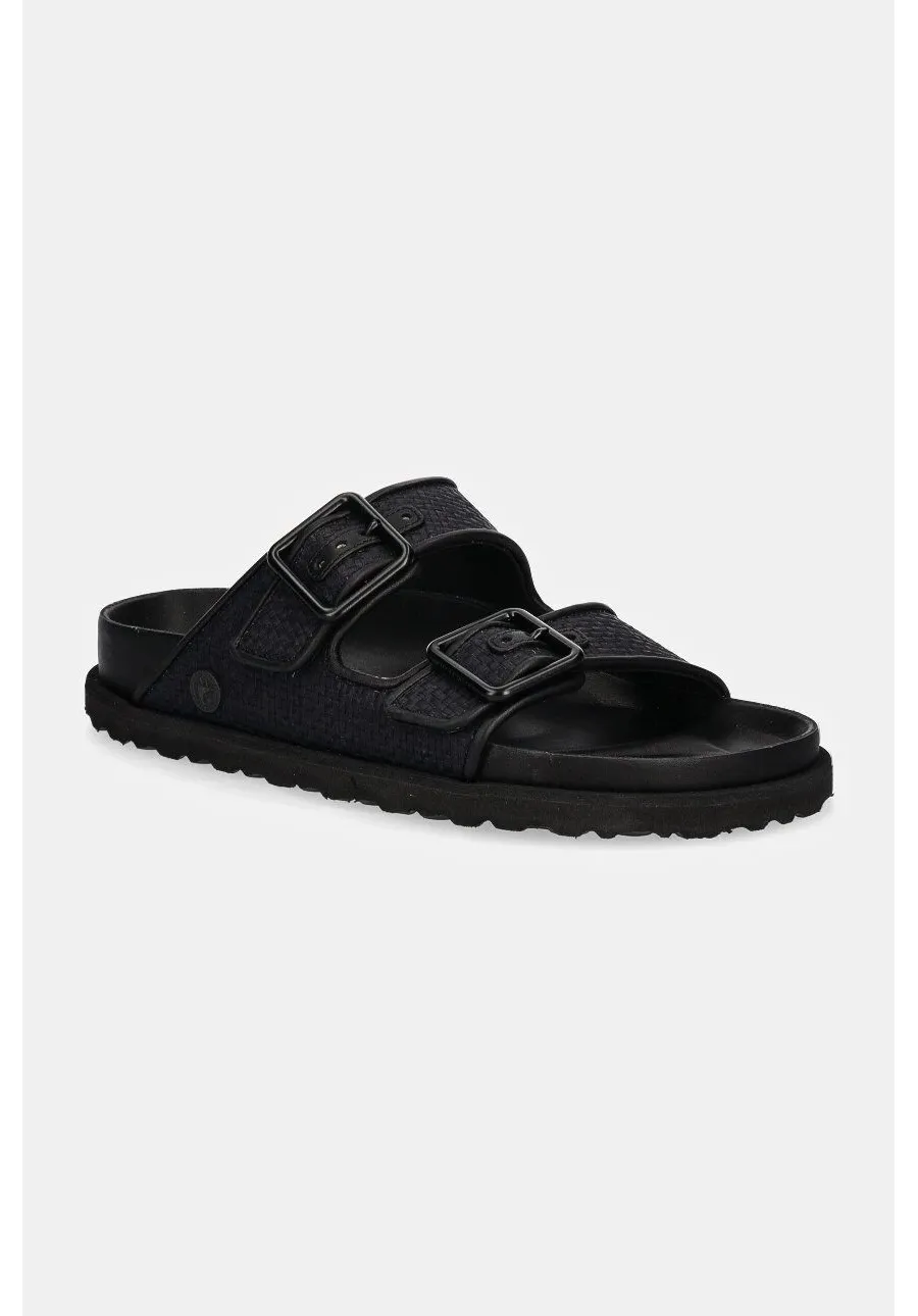obrazek 1 Birkenstock 1774 klapki Arizona Raffia Luxe damskie kolor granatowy 1028834