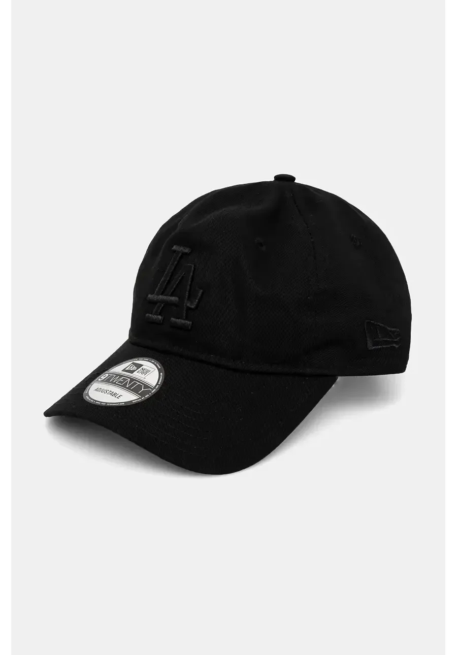 obrazek 1 New Era czapka z daszkiem bawełniana LEAGUE ESSENTIAL 9TWENTY® LOS ANGELES DODGERS kolor czarny z aplikacją 60471467