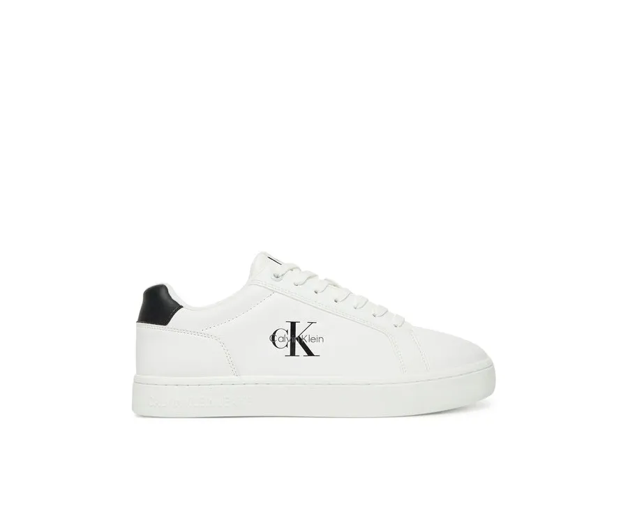obrazek 1 Calvin Klein Jeans Sneakersy Classic Cupsole Mono Lth YM0YM01369 Biały