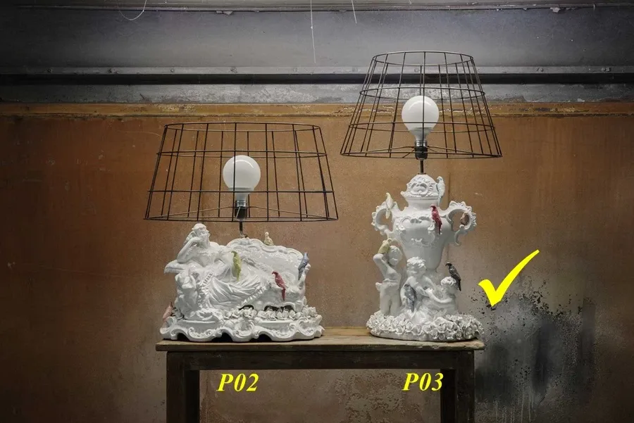 picture 2 Designers ceramic lamp for stylish arrangements