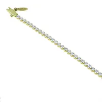 Picture Luxurious bracelet with square zircons