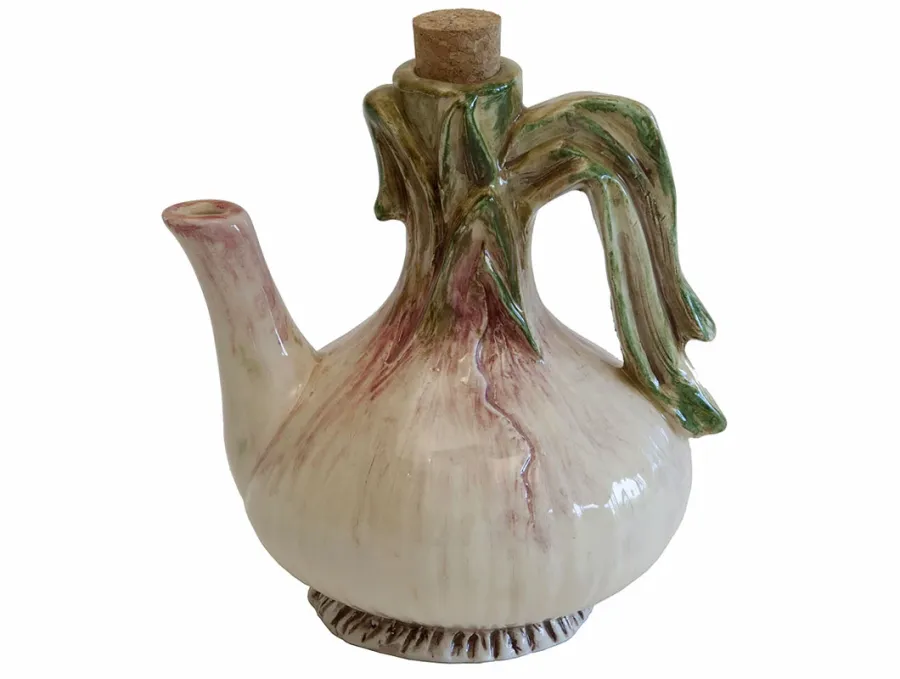 obrazek 6 Designerska ceramiczna karafka do oliwy w kształcie cebuli 20 cm - Virginia Casa