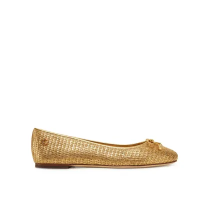 Zdjęcie LAUREN RALPH LAUREN Baleriny 802956767001 Złoty