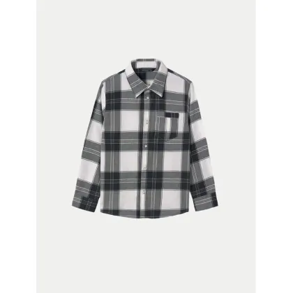 Zdjęcie Mayoral Koszula 7111 Szary Regular Fit