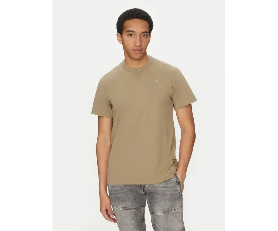 obrazek 1 G-Star Raw T-Shirt Nifous D24449-336 Khaki Regular Fit