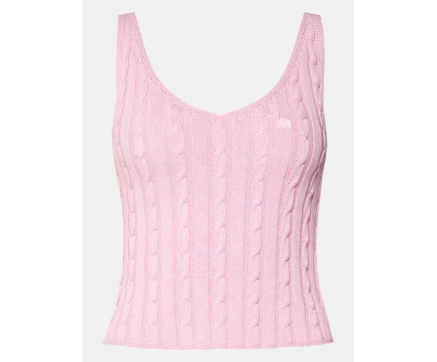 obrazek 1 MVP Wardrobe Sweter MVPE4MK009.0XXXXXX Różowy Classic Fit