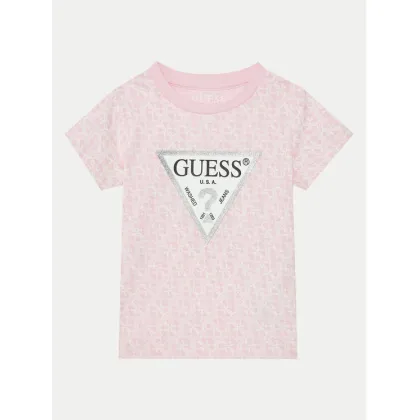 Zdjęcie Guess T-Shirt K5RI15 K6YW4 Różowy Regular Fit