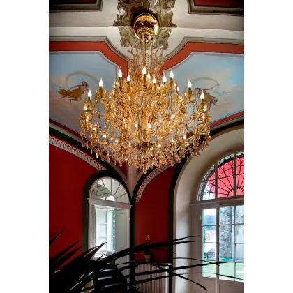 Picture Exclusive chandelier made of crystal
