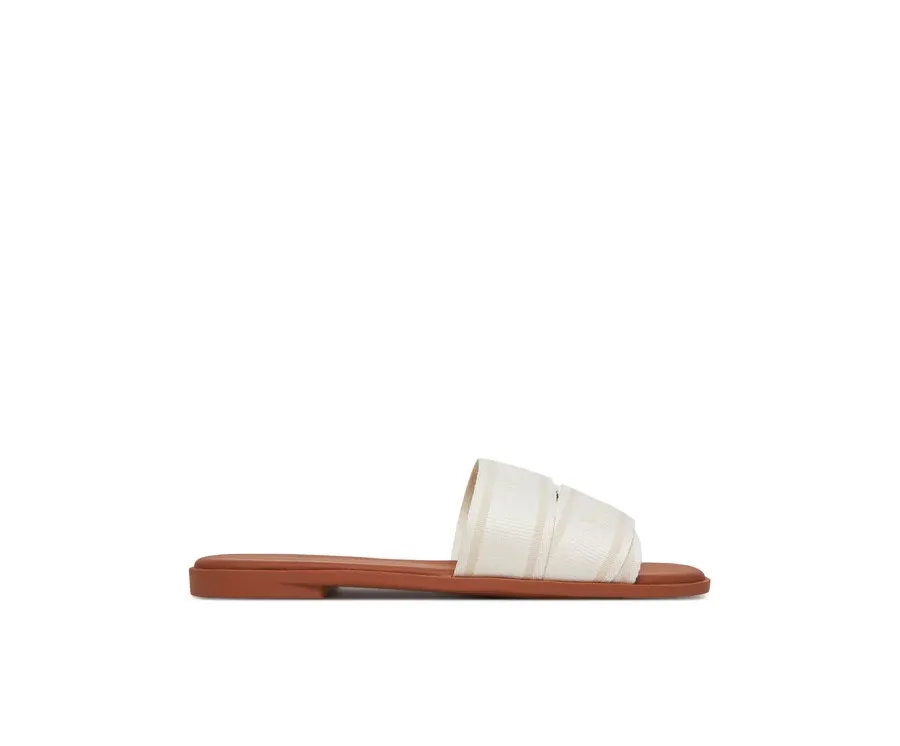 obrazek 1 Tommy Hilfiger Klapki Webbing Mule FW0FW08421 Biały