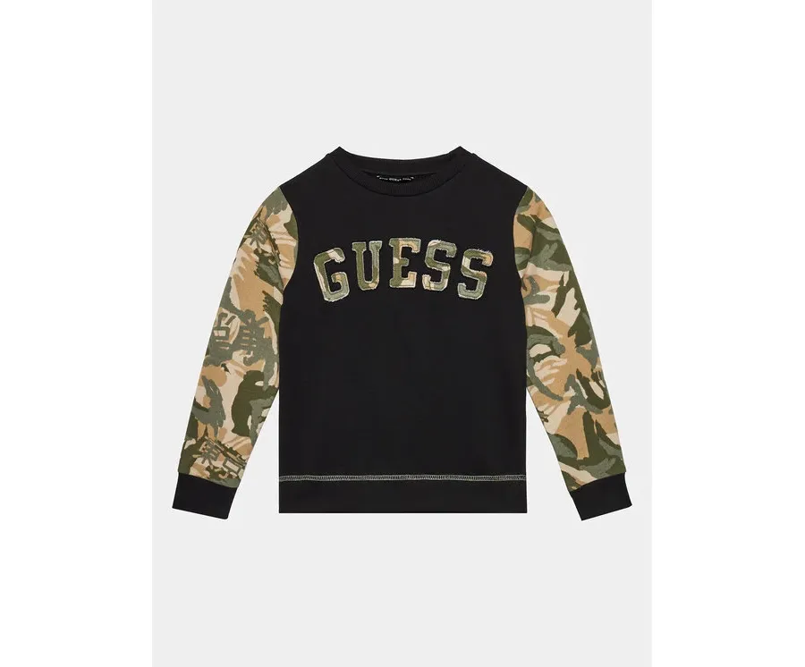 obrazek 1 Guess Bluza L4RQ02 KA6R3 Czarny Regular Fit