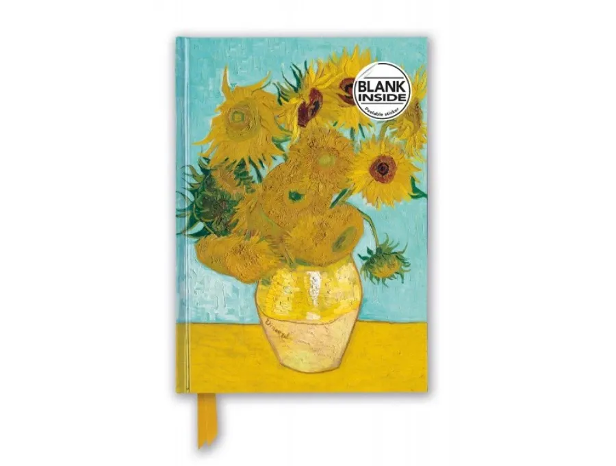 obrazek 1 Stylowy szkicownik (Vincent van Gogh: Słoneczniki) - Flame Tree Publishing