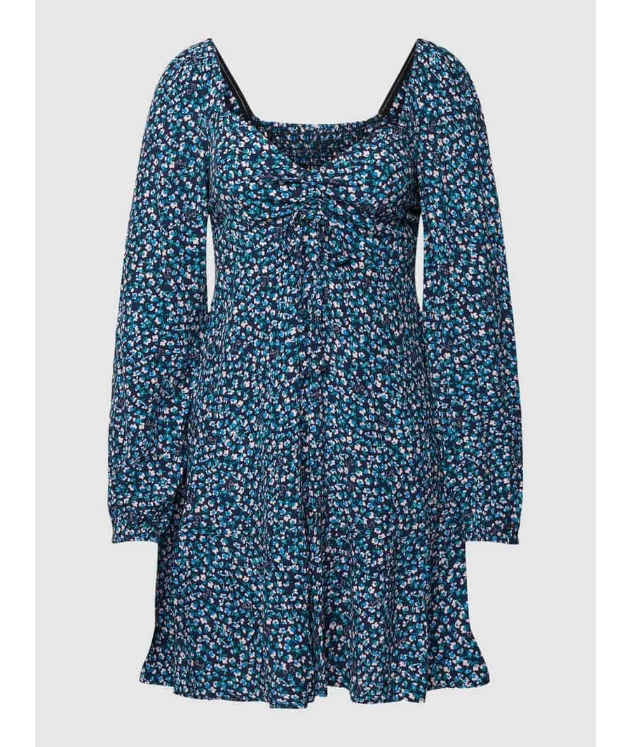 obrazek 1 Sukienka mini z kwiatowym wzorem na całej powierzchni model ‘DITSY’