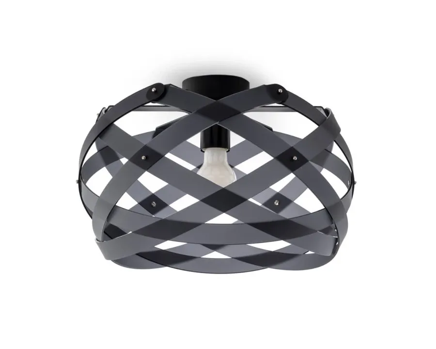 obrazek 2 Stylowa lampa sufitowa o kształcie wstęg