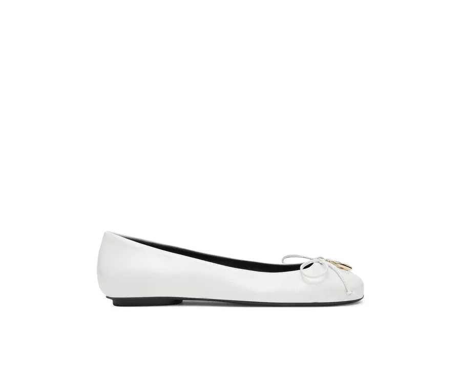 obrazek 1 Furla Baleriny Ballet Ballerina YJ00BAL W36000 1704S Biały