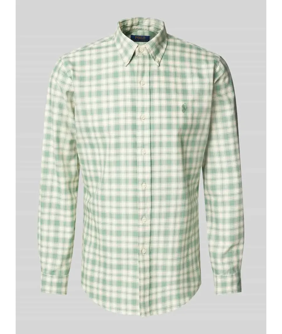 obrazek 1 Koszula casualowa o kroju regular fit z wyhaftowanym logo