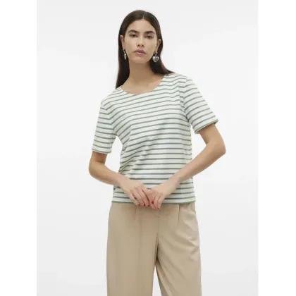 Zdjęcie Vero Moda T-Shirt Abby 10304716 Zielony Regular Fit