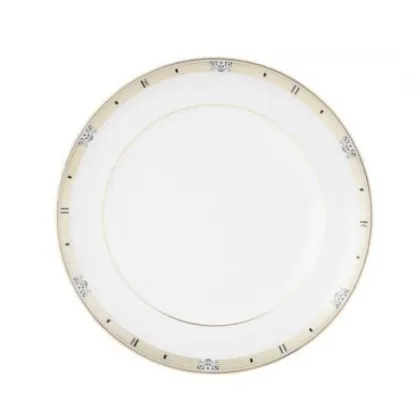 Zdjęcie Ekskluzywny okrągły porcelanowy talerz z Niemiec - Tettau