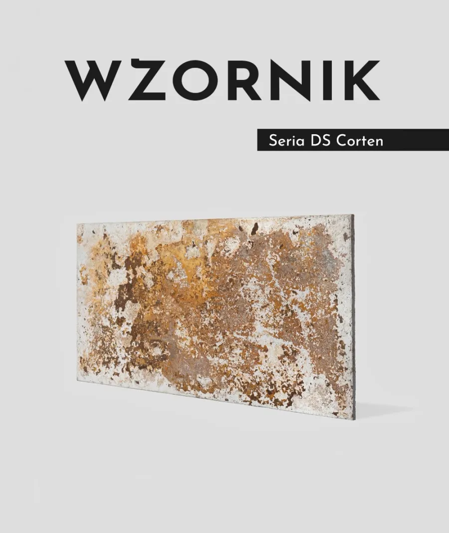 obrazek 1 Wzornik DS - (biały corten, średnia porowatość) - beton architektoniczny