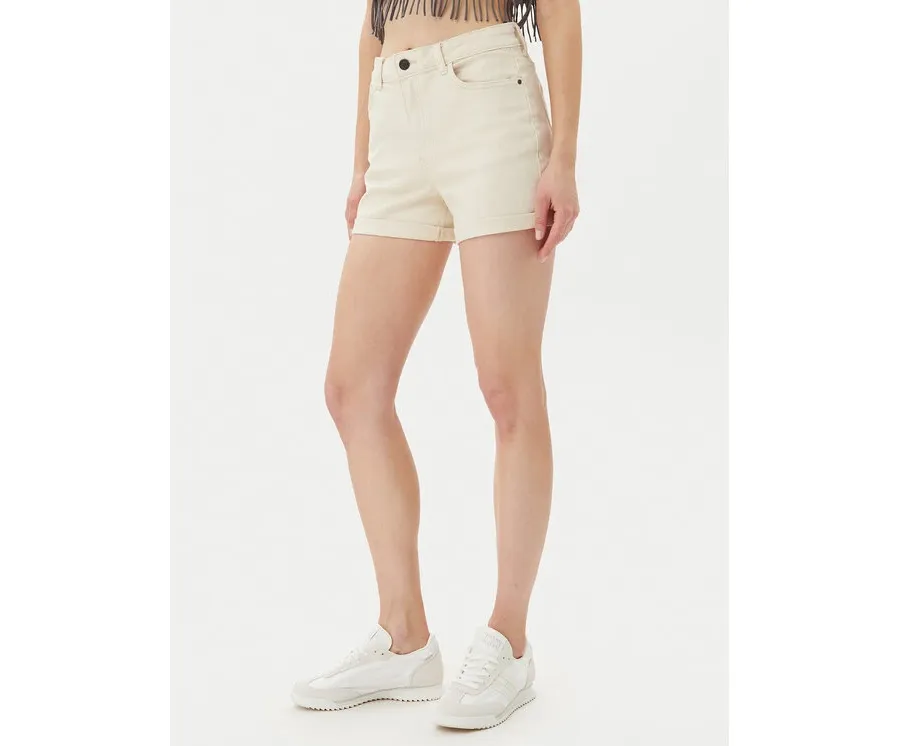 obrazek 1 Noisy May Szorty jeansowe Moni 27029546 Beżowy Slim Fit
