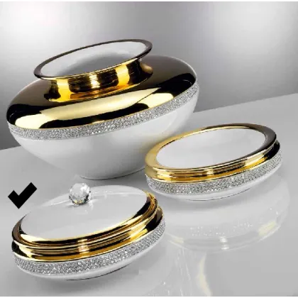 Picture Elite ceramic casket/box in a modern style - Bruno Costenaro