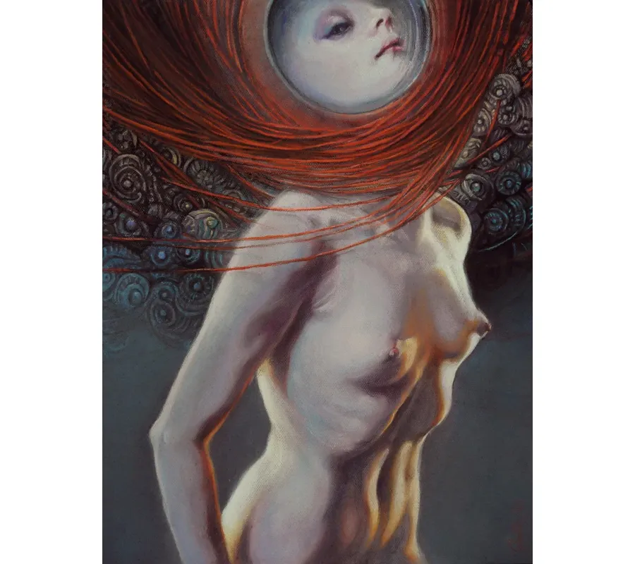 picture 1 so close - author's painting by Graszka Paulska