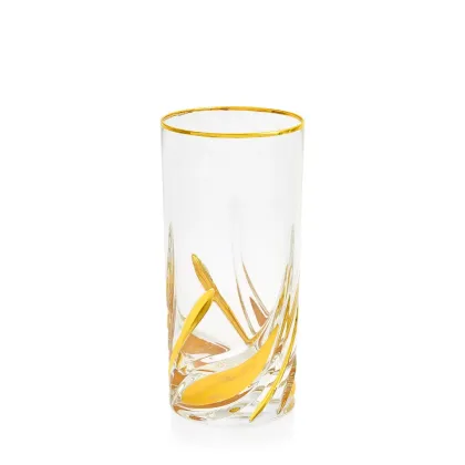 Zdjęcie Prestiżowy komplet 6 włoskich szklanek do napojów (360 ml)