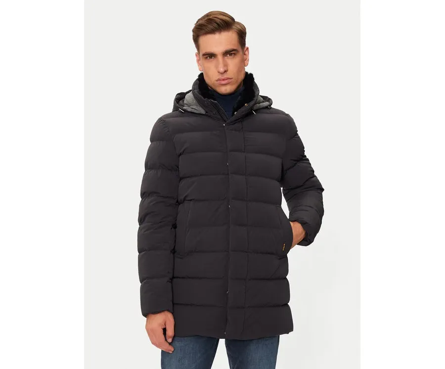 obrazek 1 Hetregó Kurtka puchowa William 8N435R Czarny Regular Fit