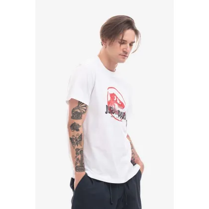 Zdjęcie Neil Barett t-shirt bawełniany kolor biały z nadrukiem PBJT142.U506S-1141