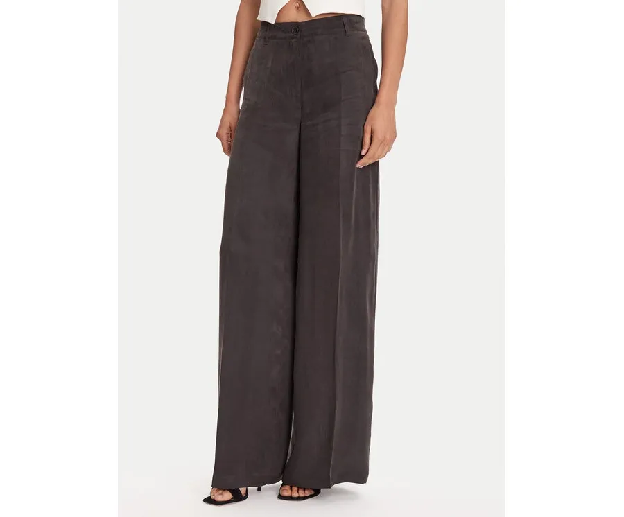obrazek 1 Guess Spodnie materiałowe W5YB02 WH5N2 Czarny Regular Fit