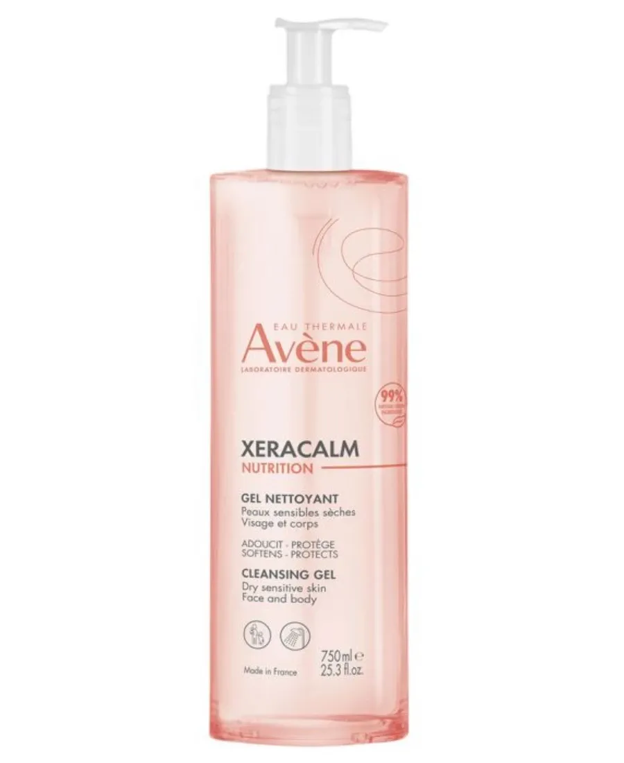obrazek 1 Avène Xera Calm Nutrition Żel oczyszczający 750 ml Avene