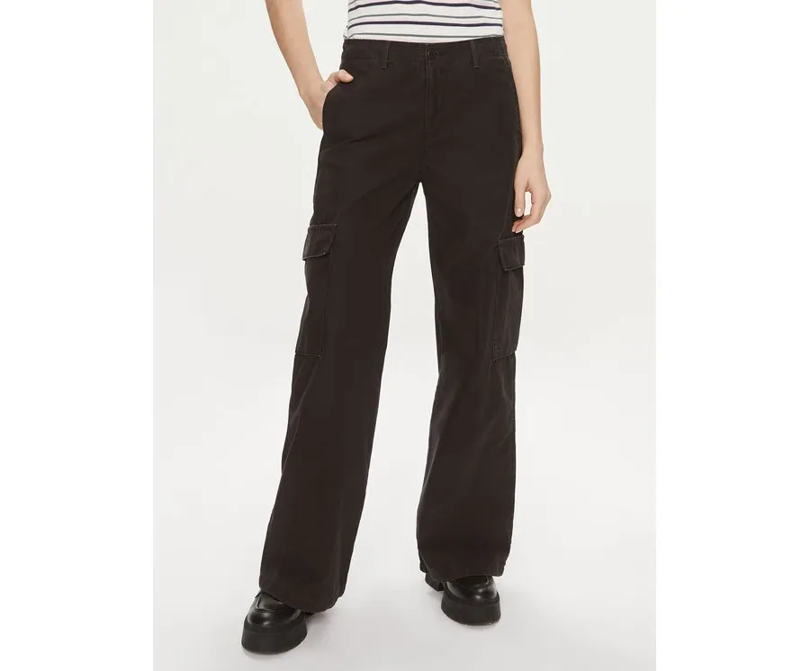 obrazek 1 Levi's® Spodnie materiałowe A6077-0003 Czarny Baggy Fit