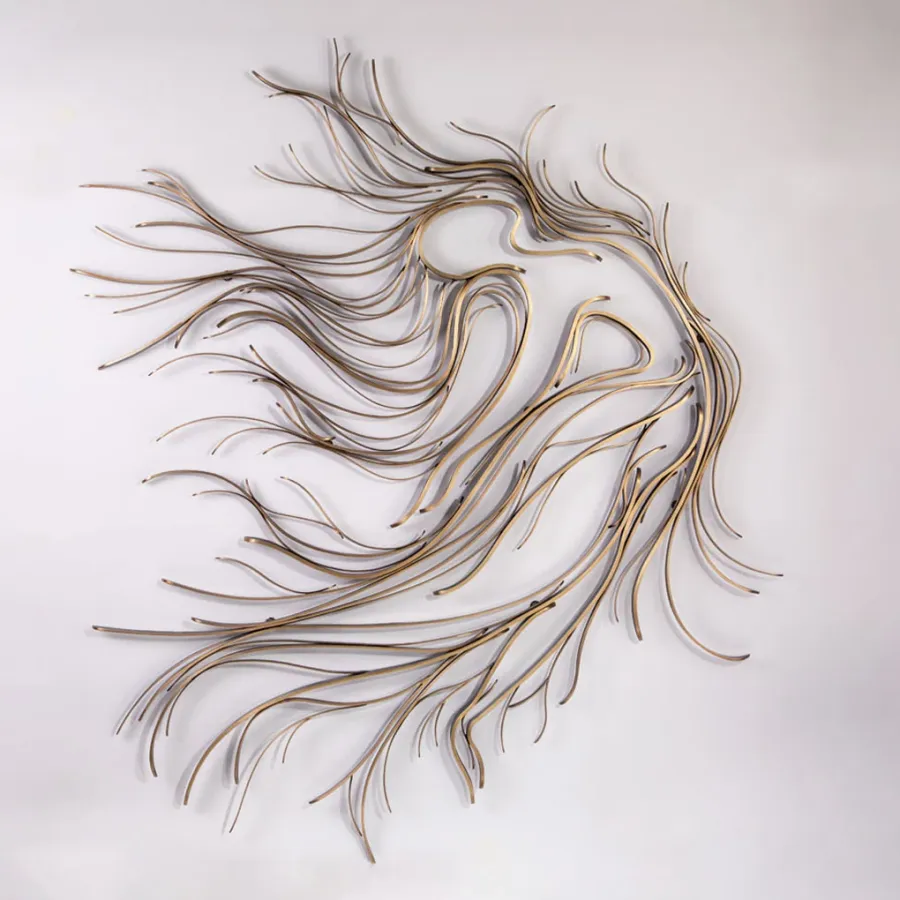 obrazek 1 RZEŹBA ŚCIENNA TRANCE – Współczesna sztuka ścienna do nowoczesnych wnętrz