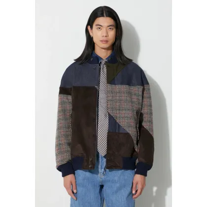 Zdjęcie Baracuta kurtka z domieszką wełny Cotton PU Derby przejściowa BRCPS0986